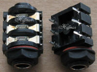 6 PC lug Marshall style jack