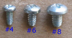 4/40 Self tap screw